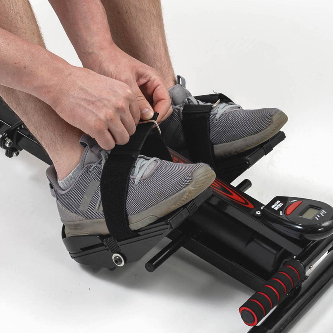 Kendox RowShaper - Fitness Rudergerät für Zuhause - Sportrudergerät für Ganzkörpertraining - Rudermaschine mit LCD Display - klappbares Rudergerät für Cardio & Krafttraining - für effektive Übungen