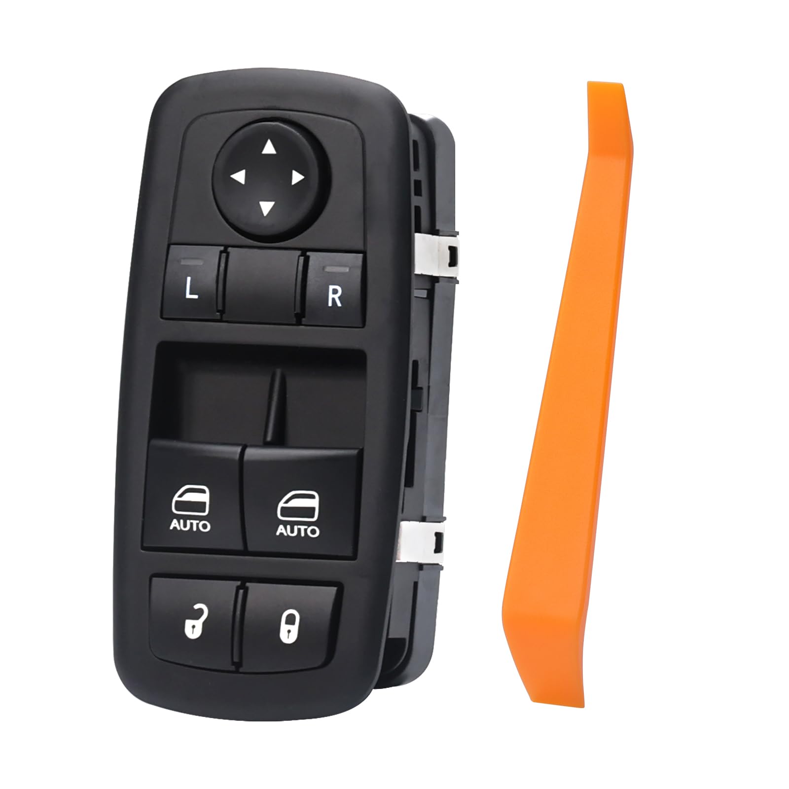 Front Drive Side Power Window Master Control Switch Compatible with Dodge 2015-2022 Challenger Replaces OE#68183752AB 68183752AC 68183752AD 68183752AE Power Window Switch Button