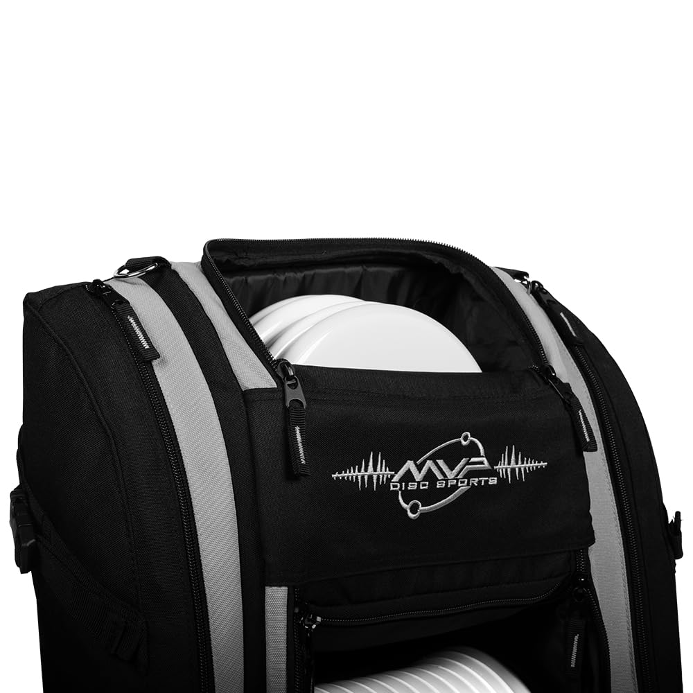 MVP Disc Sports Voyager Lite Backpack Disc Golf Bag (Choose Your Favorite Color)