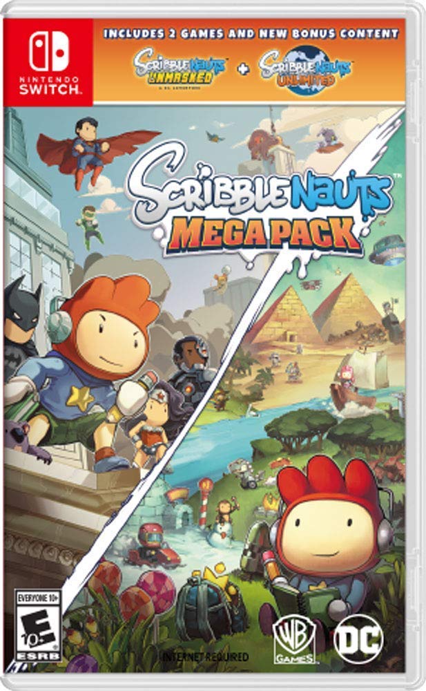 nintendo game pack ニンテンドーゲームパック Amazon.co.jp: Scribblenauts Mega Pack Nintendo Switch スクリーブ