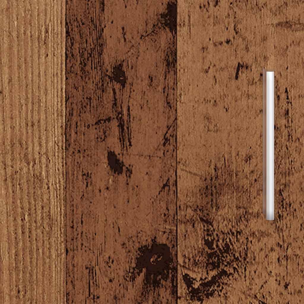 vidaXL Support pour Aquarium Vieux Bois 101x41x58 cm Bois d'ingénierie Armoire pour Aquarium