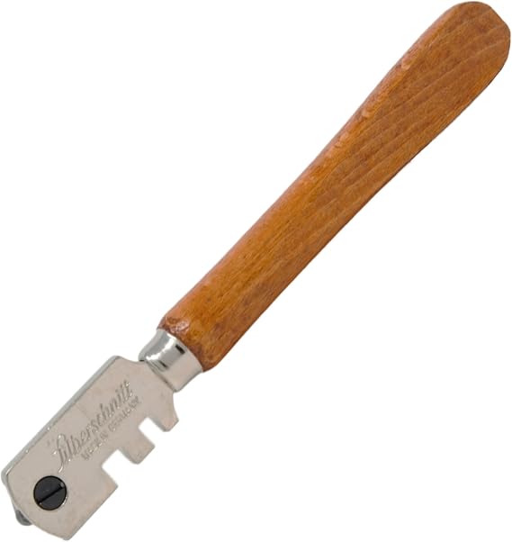 Bohle Silberschnitt Glass Cutting Apple with Wooden Handle