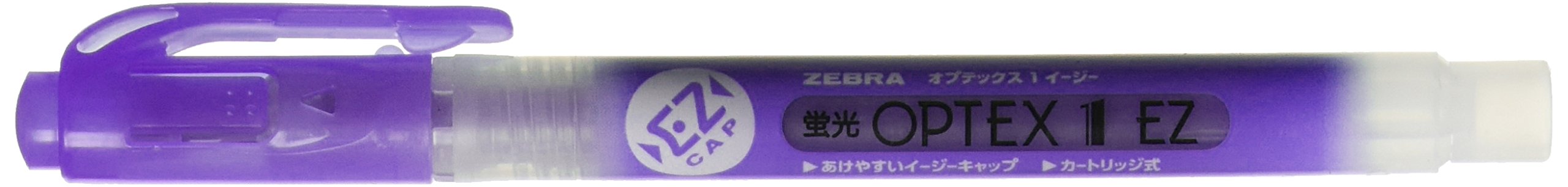 Zebra High Lighter Optex1 EZ Purple WKS11-PU