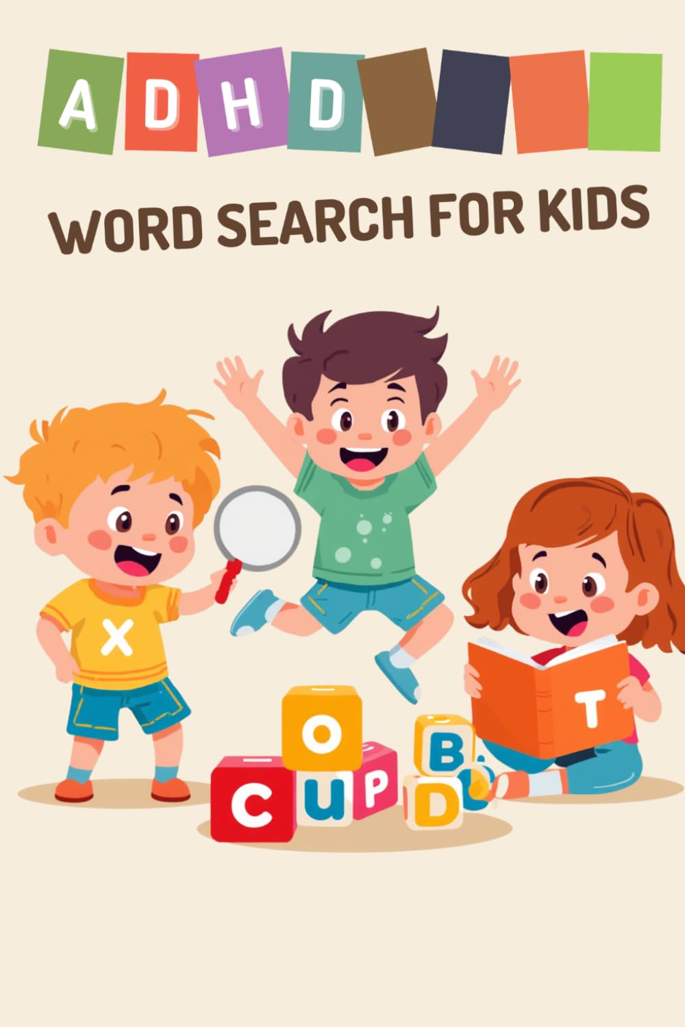 ADHD word search for kids