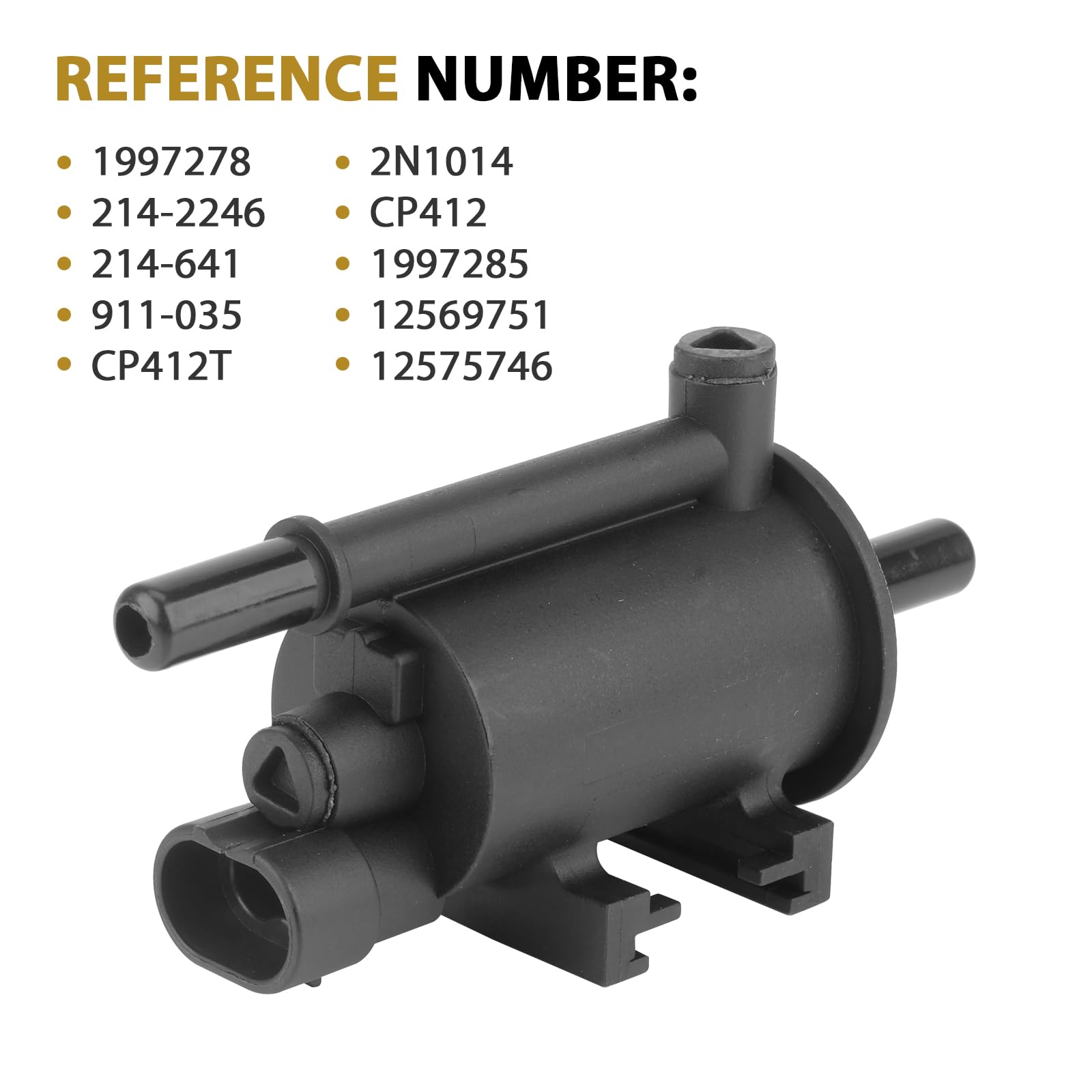 Amazon.com: 1997278 Vapor Canister Purge Valve Solenoid Compatible