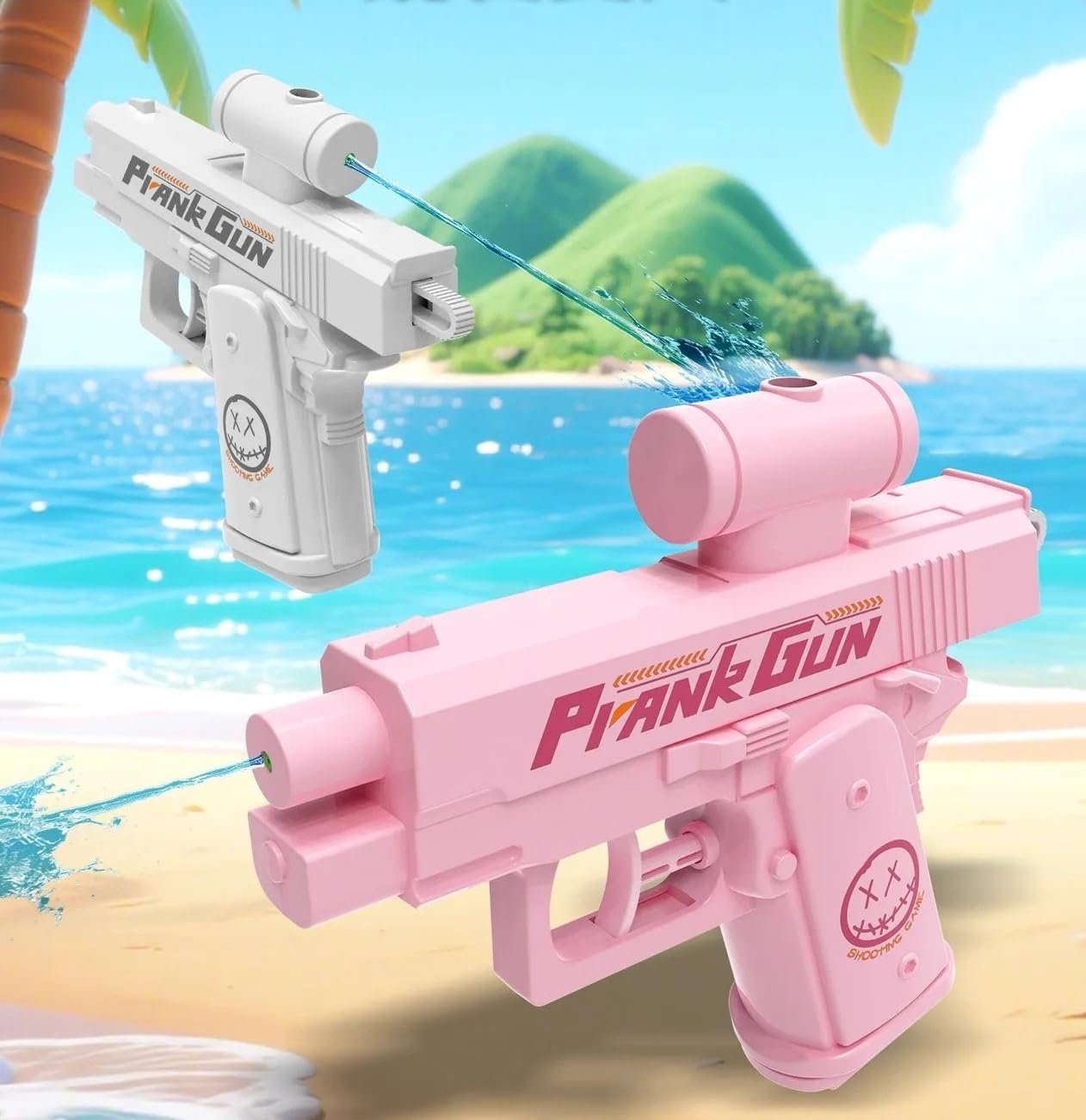 Goyal's Prank Water Gun, 8.5 FT Shooting Distance, Reverse Spray Trick Toy Backfire Shooting Summer Beach Pool Fun for Kids and Adults-image-27