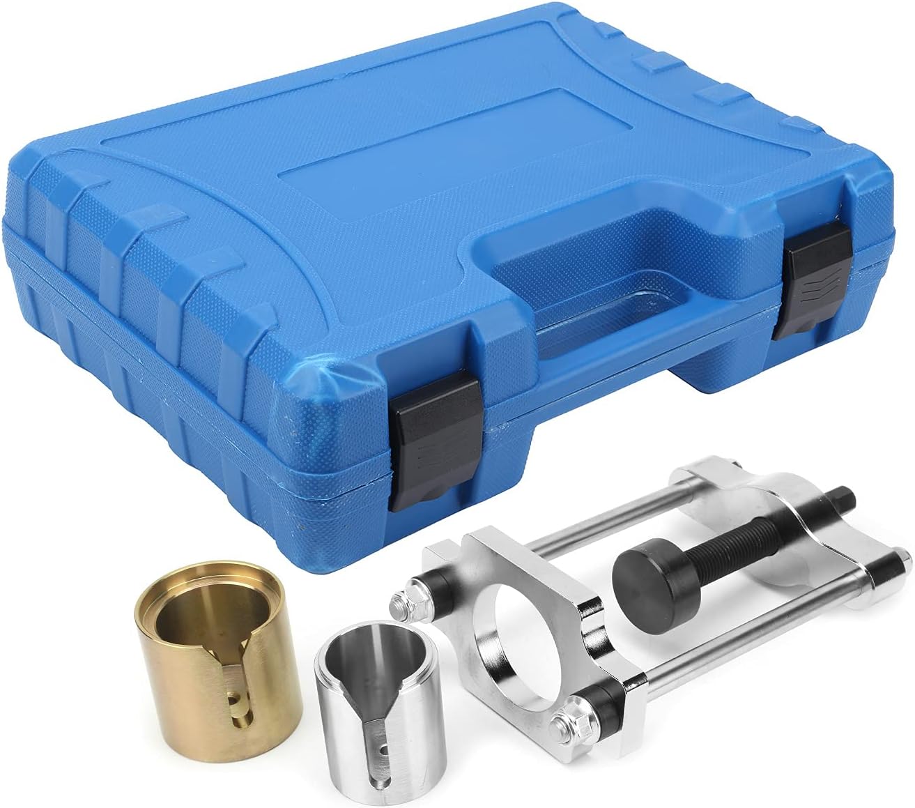 Bushing Press Kit, Bush Extractor Rear Suspension Tool Compatible with Ford Focus MK1, Carbon Steel Bushing Removal and Installation Tool Set for Control Arm Service