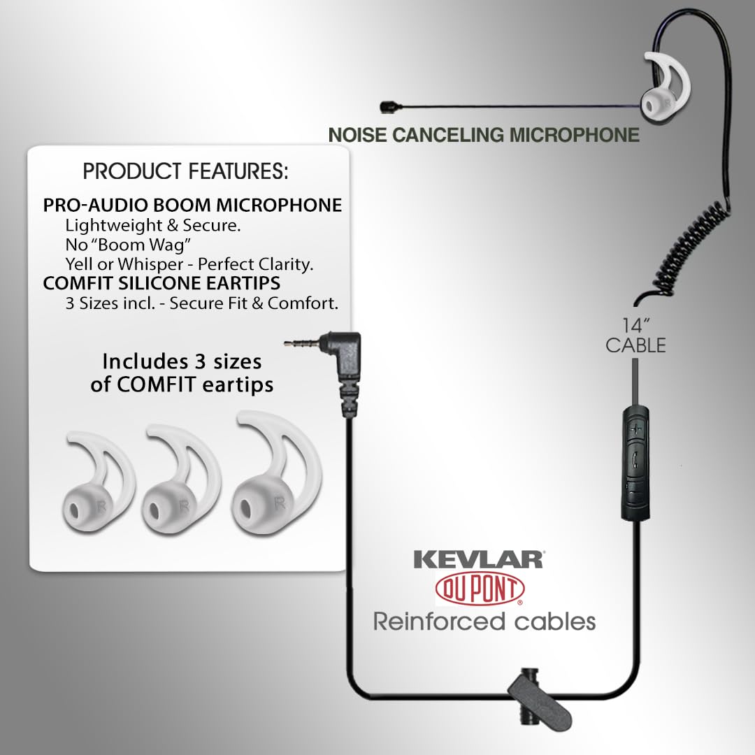 Klein Electronics 3.5mm Connector Earpiece for Phones - Dettaglio
