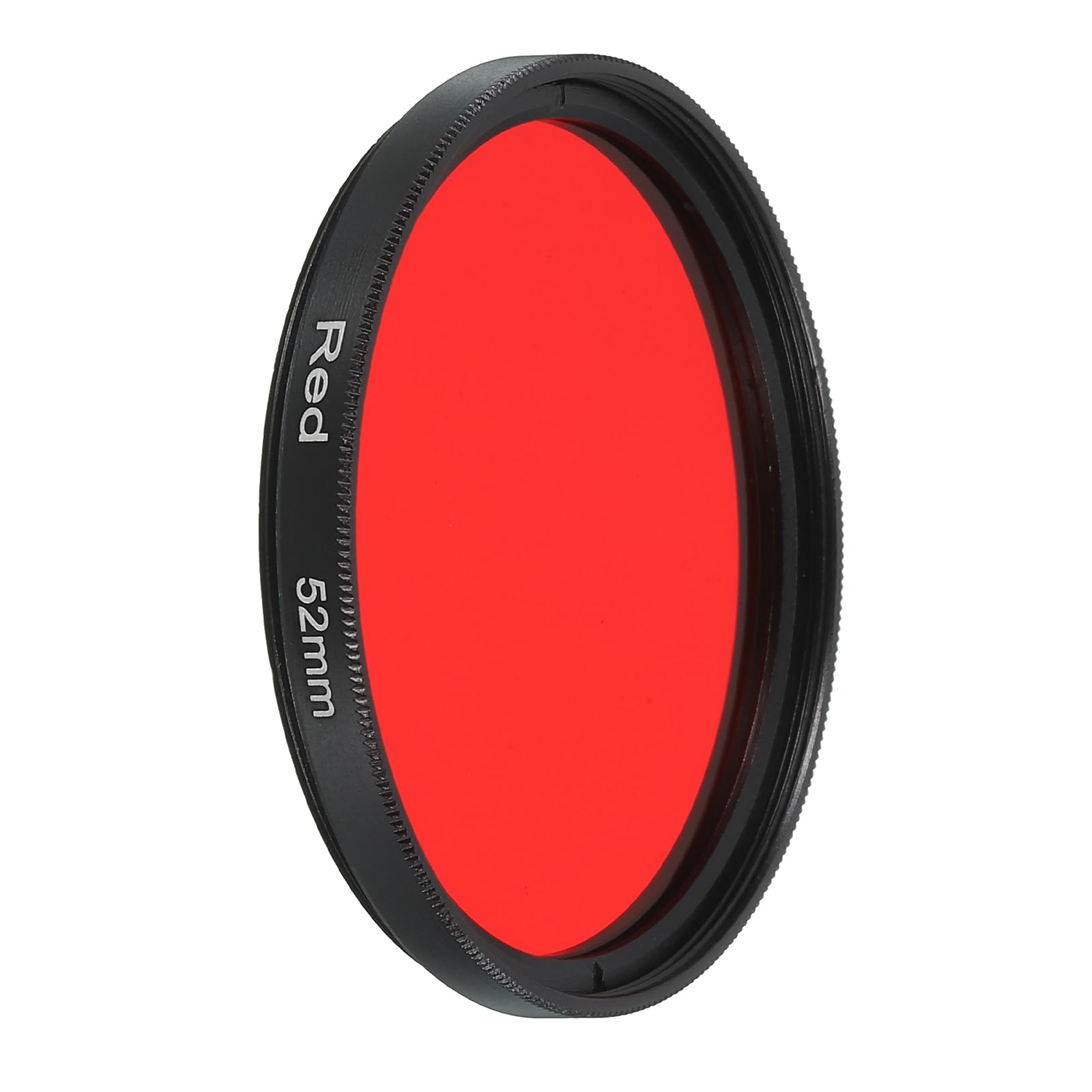 QUARKZMAN Filtro Per Obiettivo Da 52mm, Filtro Fotografico Rosso Completo In Resina Ottica Rotondo Anti Graffio Filtri Fluorescenti Universali Per Fotocamera Obiettivo Fotografico