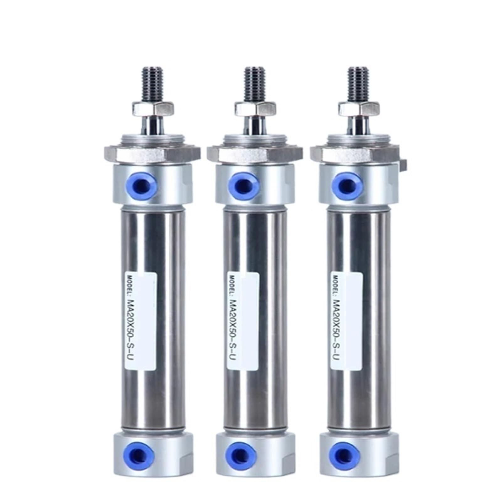 Vérin pneumatique MA 16 double action en inox pour remplacer vos pièces
