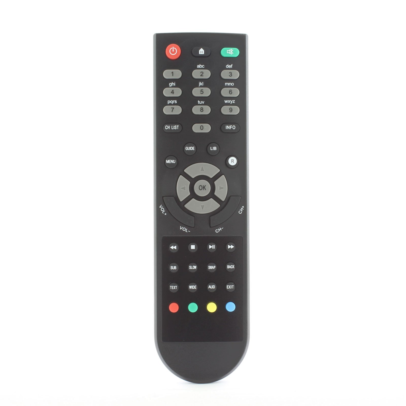 121AVReplacement Remote Control 850066024 For Bush Goodmans Freeview Digital TV Recorder