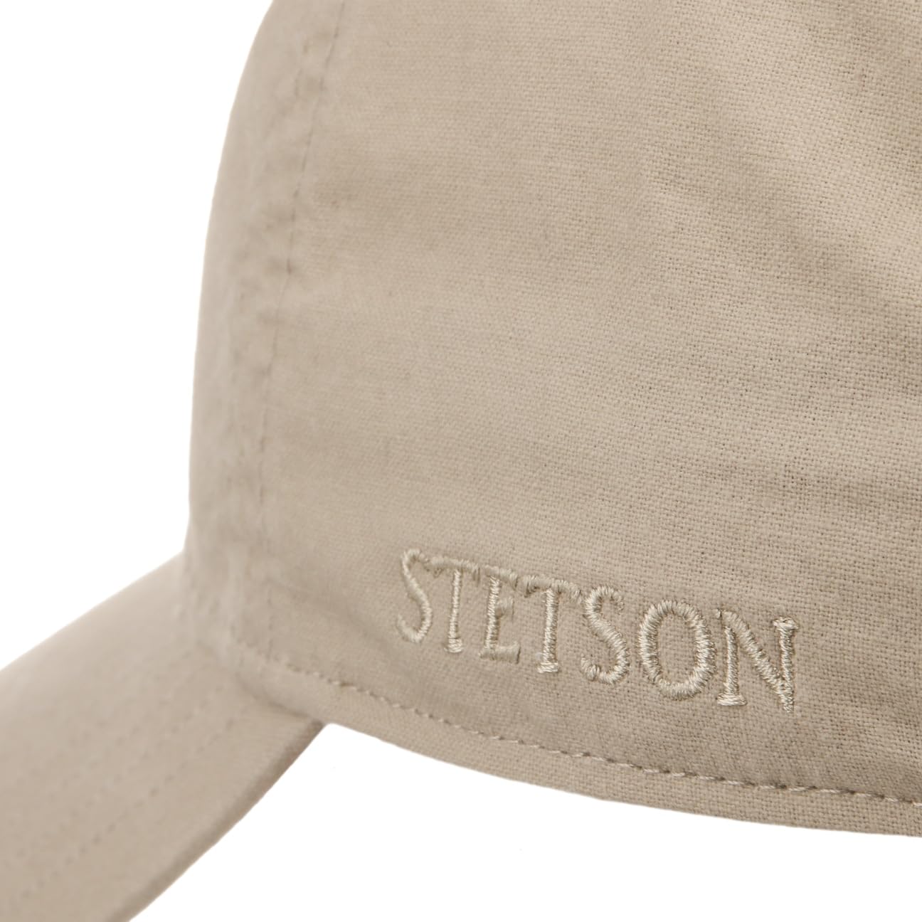 Stetson Ducor Sun Guard Fullcap Uomo - Cappellino da Baseball in Cotone bio (sostenuto) - Primavera/Estate - Protezione UV 40+ - Look-StoneWashed - Cappellino da Esterno