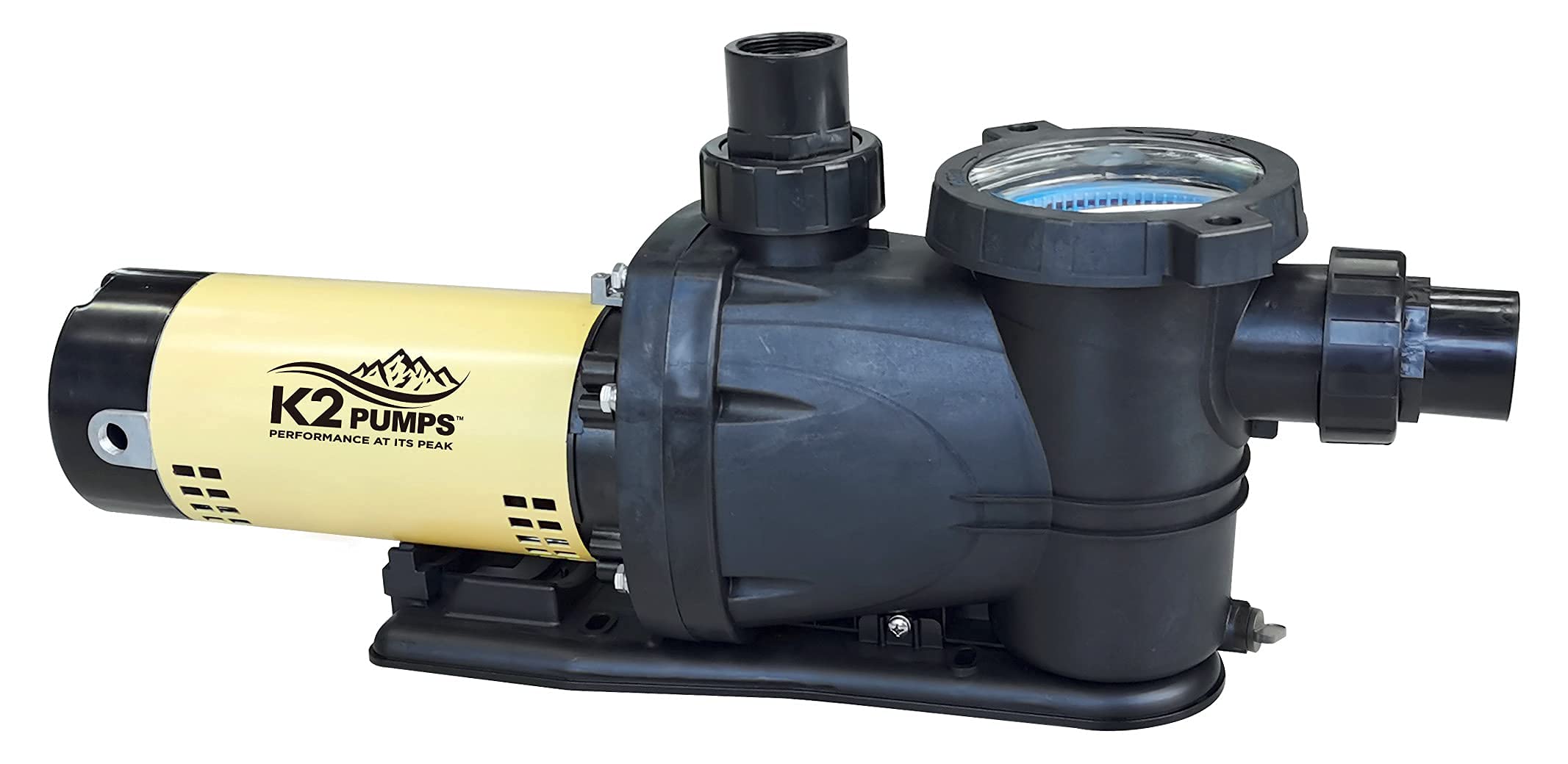 Two Speed Pool Pump, 1 HP, Self-priming 