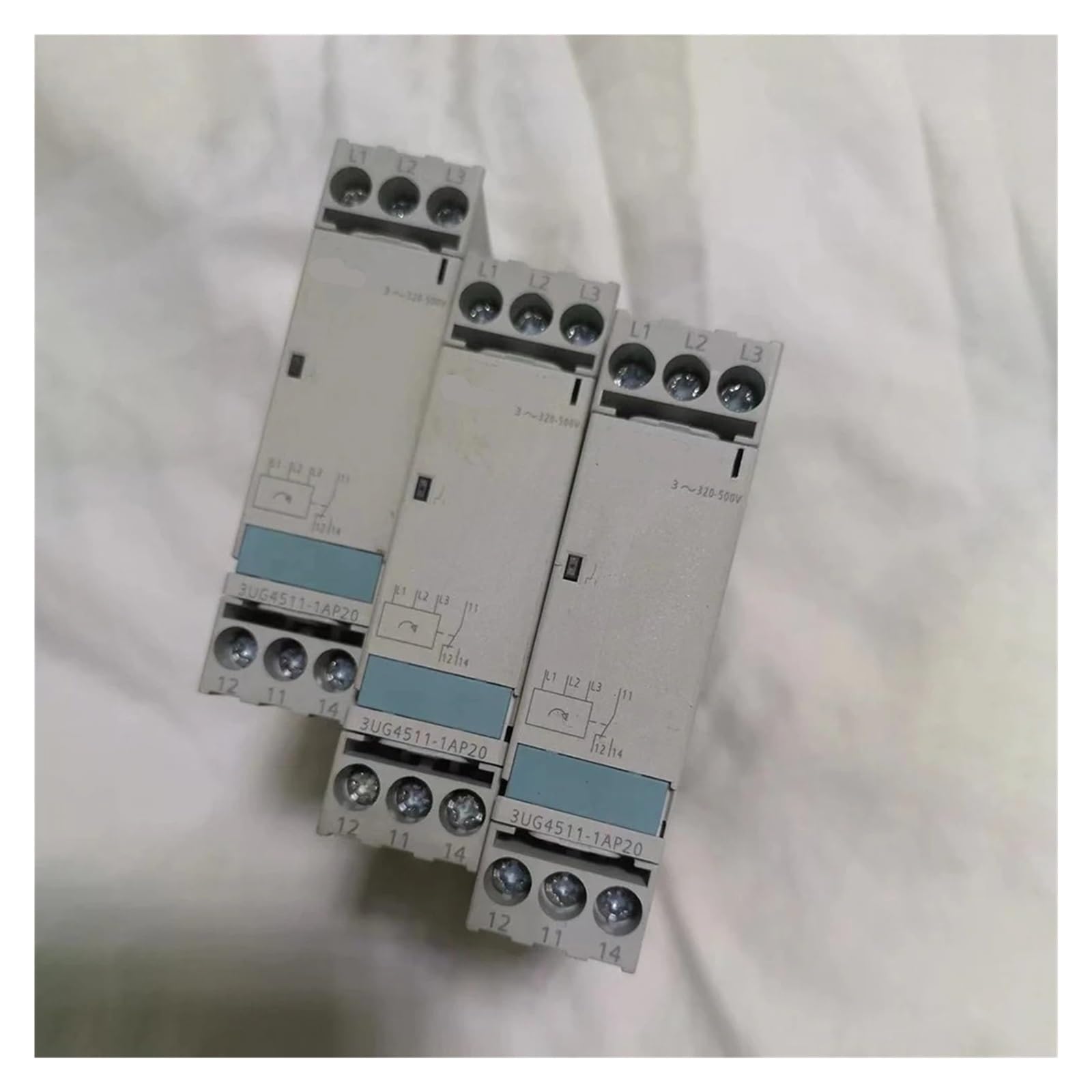 Relais 3UG4511-1AP20 contrôle ordre de phase actif et contact inverseur