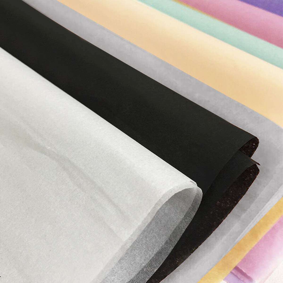 Amazon | 薄葉紙 ラッピング 包装紙 70cm×50cm 40枚 ラッピング
