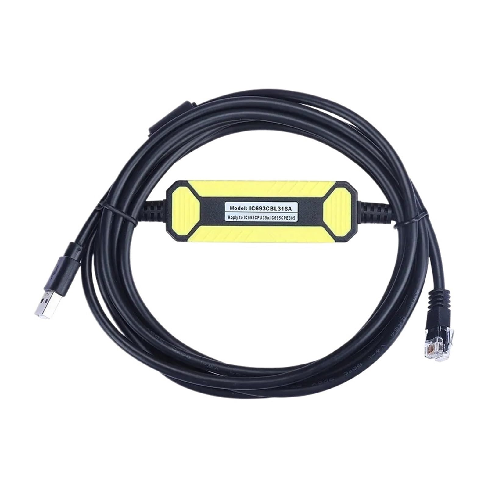JDOUNFMO IC693CBL316A for GE CPE305 IC693CPU35X IC695CPE305 Series PLC Programming Cable Download Line