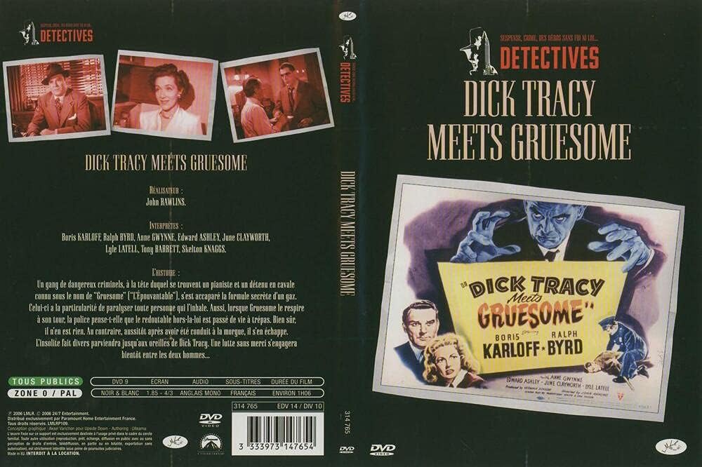 Amazon.co.jp: Dick Tracy Meets Gruesome : DVD