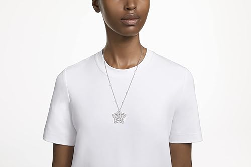 Miniatura 4 de SWAROVSKI Stella Necklace, Earrings, and Bracelet Crystal Jewelry Collection, Rhodium & Rose Gold Tone Finish