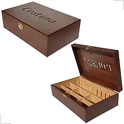 Caixa De Costura Organizadora Porta Carretel Linhas Decor