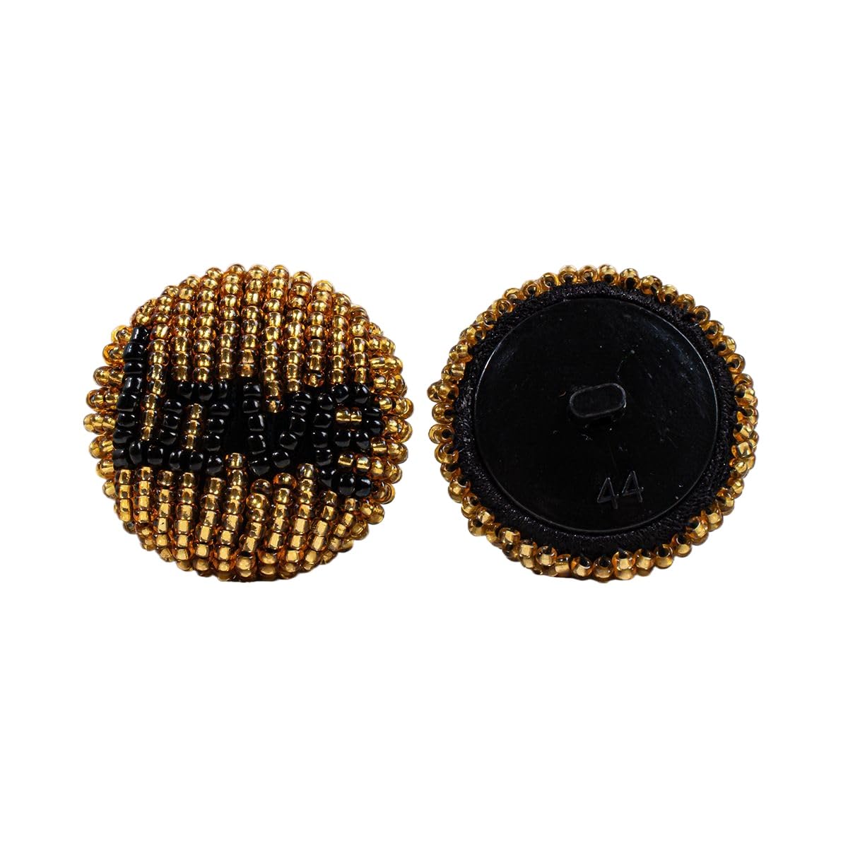 Lationday Vintage Beaded Buttons, Large Pearl Embellished Decorative Sewing Buttons for Coats, Dresses, Sweaters, Cardigans, and Crafts
