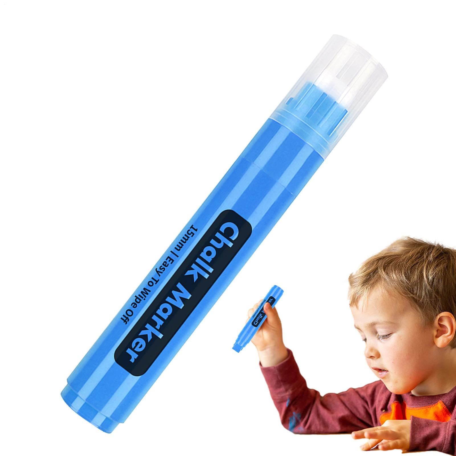 Chalk Pens - 15mm Paint Marker Pen | Liquid Chalkboard Markers, Erasable Chalk Pen for Whiteboard, Glass, Chalkboard, Blackboard