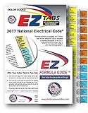 EZ Tabs (Color Coded) with EZ Formula Guide for The 2017 National Electrical Code