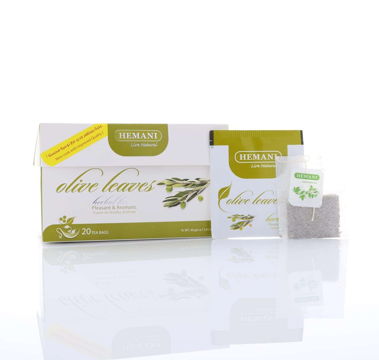 Hemani Olive Leaves Herbal Tea - 20 Bags