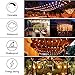 VMANOO Outdoor String Lights S14 LED String Lights 15+1 Shatterproof Bulbs Outside Hang Lights Commercial Grade Patio Lights for Yard Garden Party Wedding