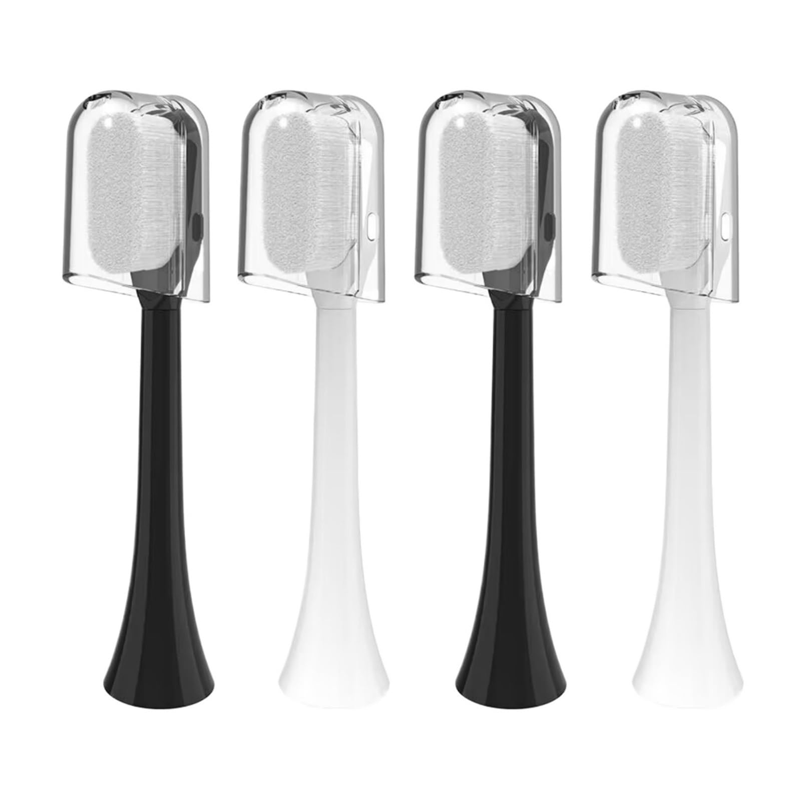 2/4 Uds. Cabezales de cepillo de dientes Ultra finos Nano suaves for el cuidado de las encías sensibles for Sonicare HX3 HX6 HX9 6780 3014 mangos(4PCS (2 colors))