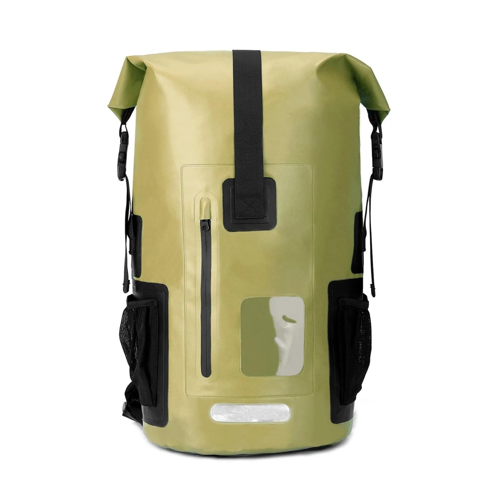 Borsa Nuoto Zaino per immersioni, arrampicata, escursionismo, campeggio, grande capacità, multifunzionale(Orange+35L)