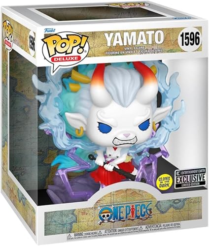 Miniatura 2 de Funko Pop! ONE Piece Yamato - Figura de vinilo que brilla en la oscuridad #1596 (6 pulgadas)
