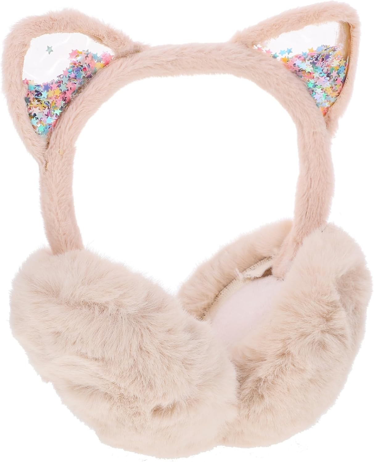 Veemoon Girls Earmuff Winter Warm Ear Cover Plush Headband Women's Ear Muffs for Cold