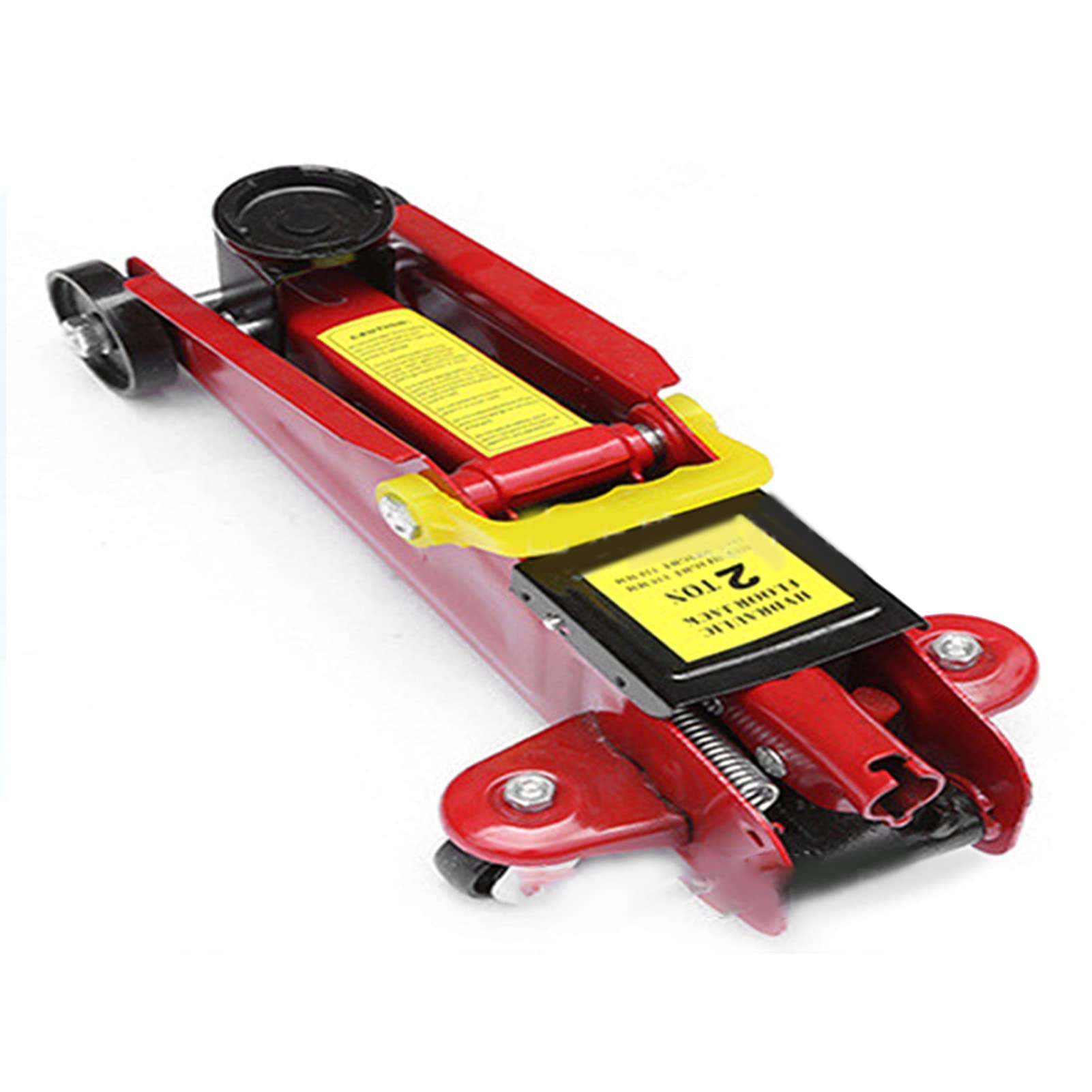 Cocoarm Gatos Hidráulicos, Material Metálico, Gatos Manuales de Tipo Horizontal 2T, de Elevación de 165 Mm, Portátiles para Reparación de Automóviles y Hogares
