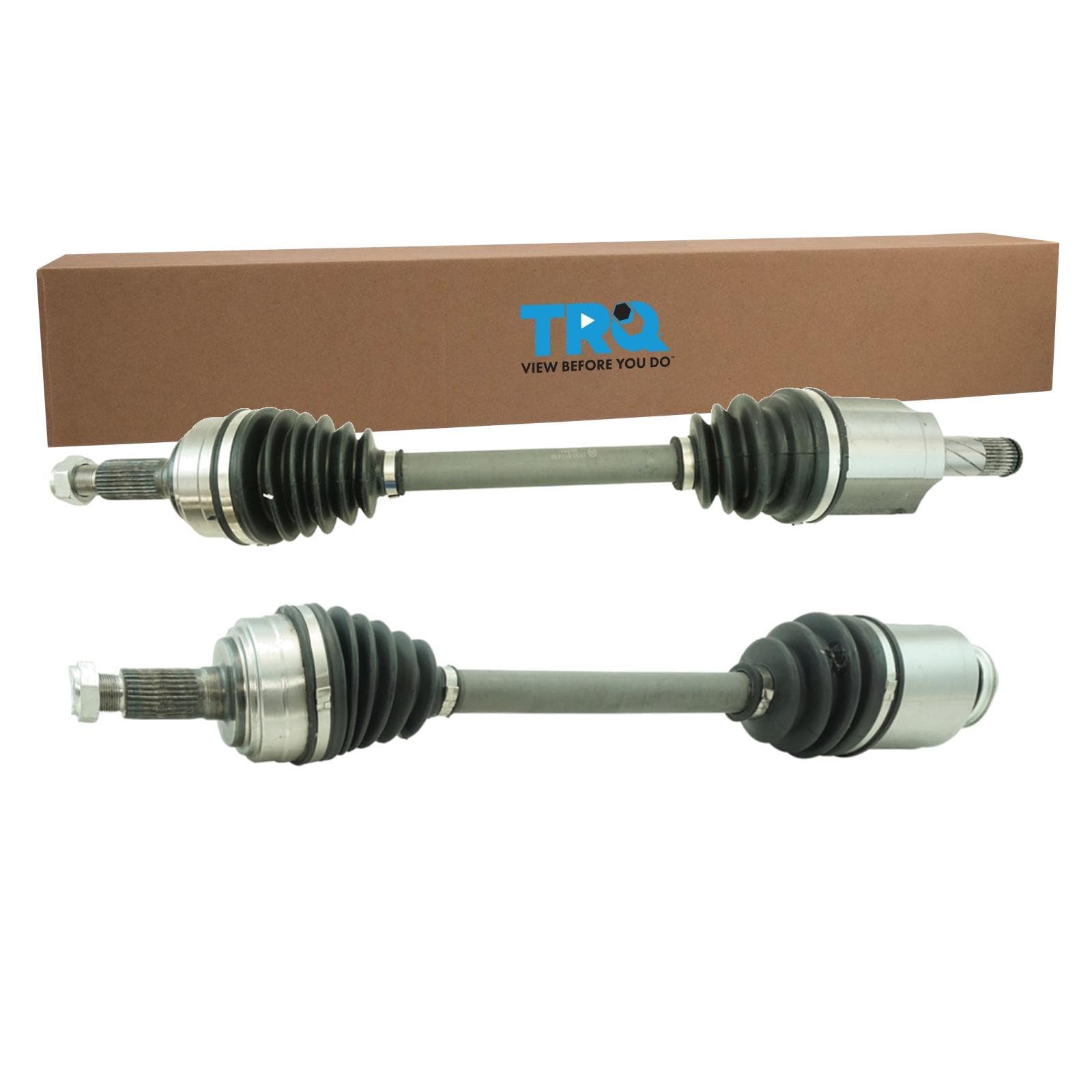 TRQ Front Driver Side and Passenger Side CV Axle Assembly Set 2 Piece