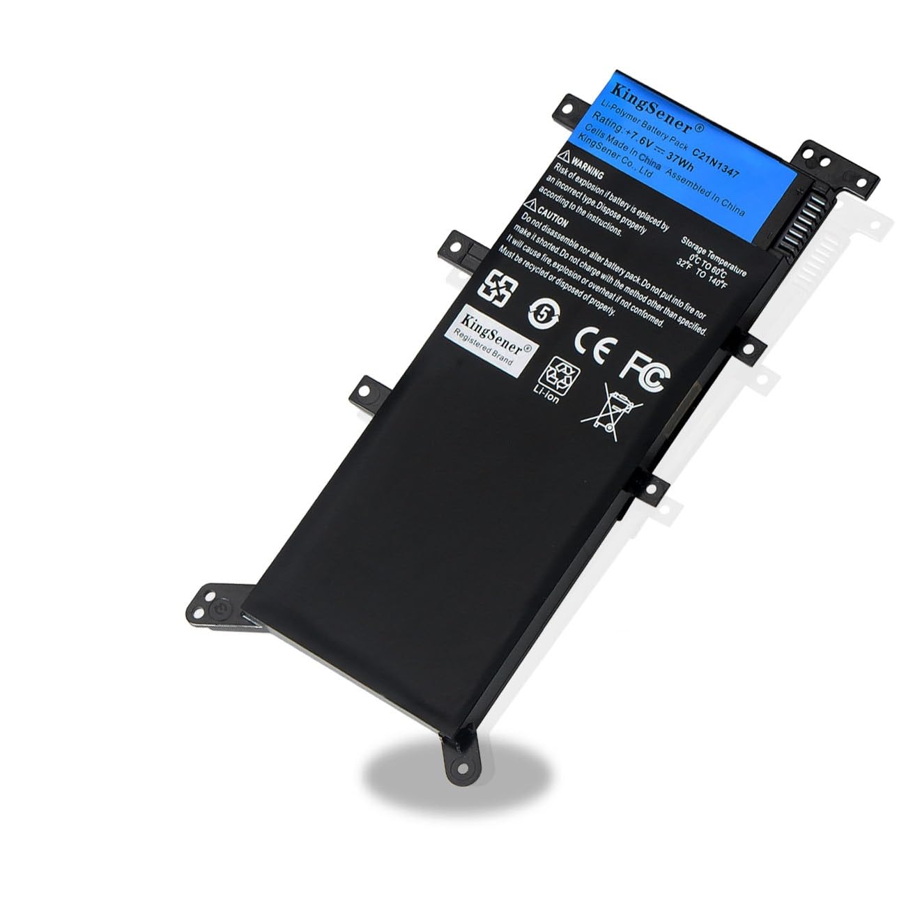 C21N1347 Laptop Battery Replacement for Asus X555 X555LA X555LD X555LN A555L K555L Y583LD W519L K555LD K555LA R556L VM590L Series 2ICP4/63/134 7.6V/37Wh