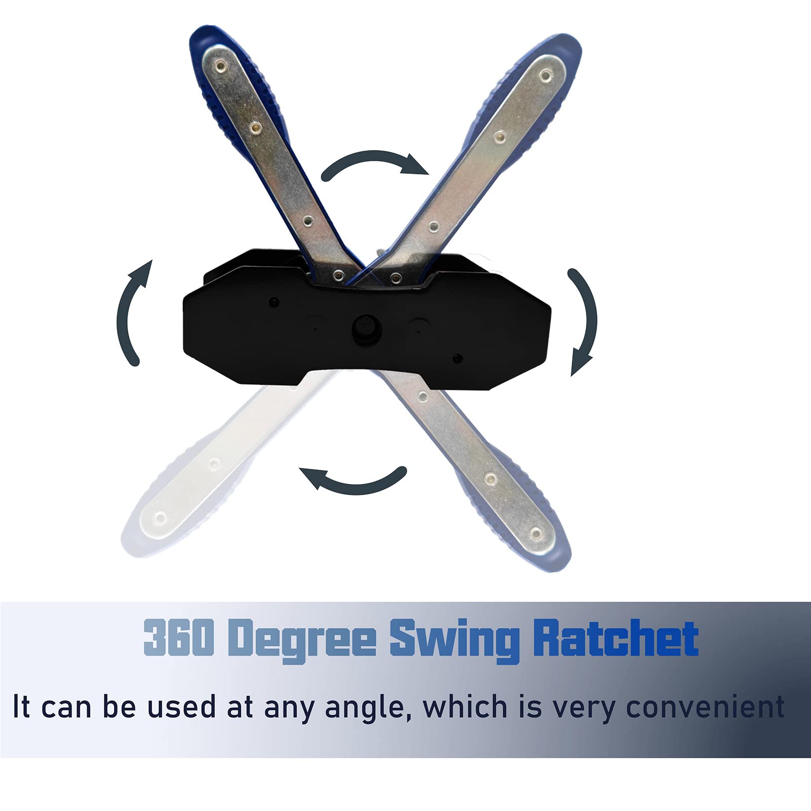 Blue Brake Caliper Press Tool Universal Automotive Ratcheting Brake Caliper