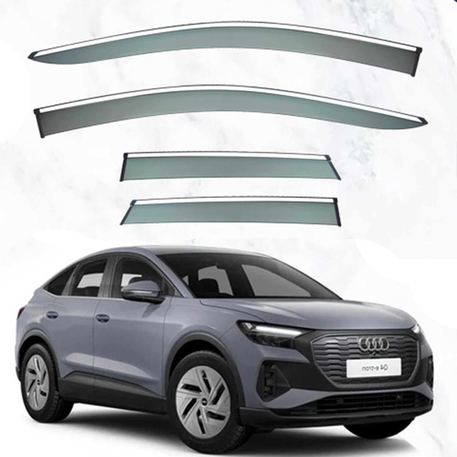 Amazon | レインガード アウディ q4 e-tron 2022 2023 カー