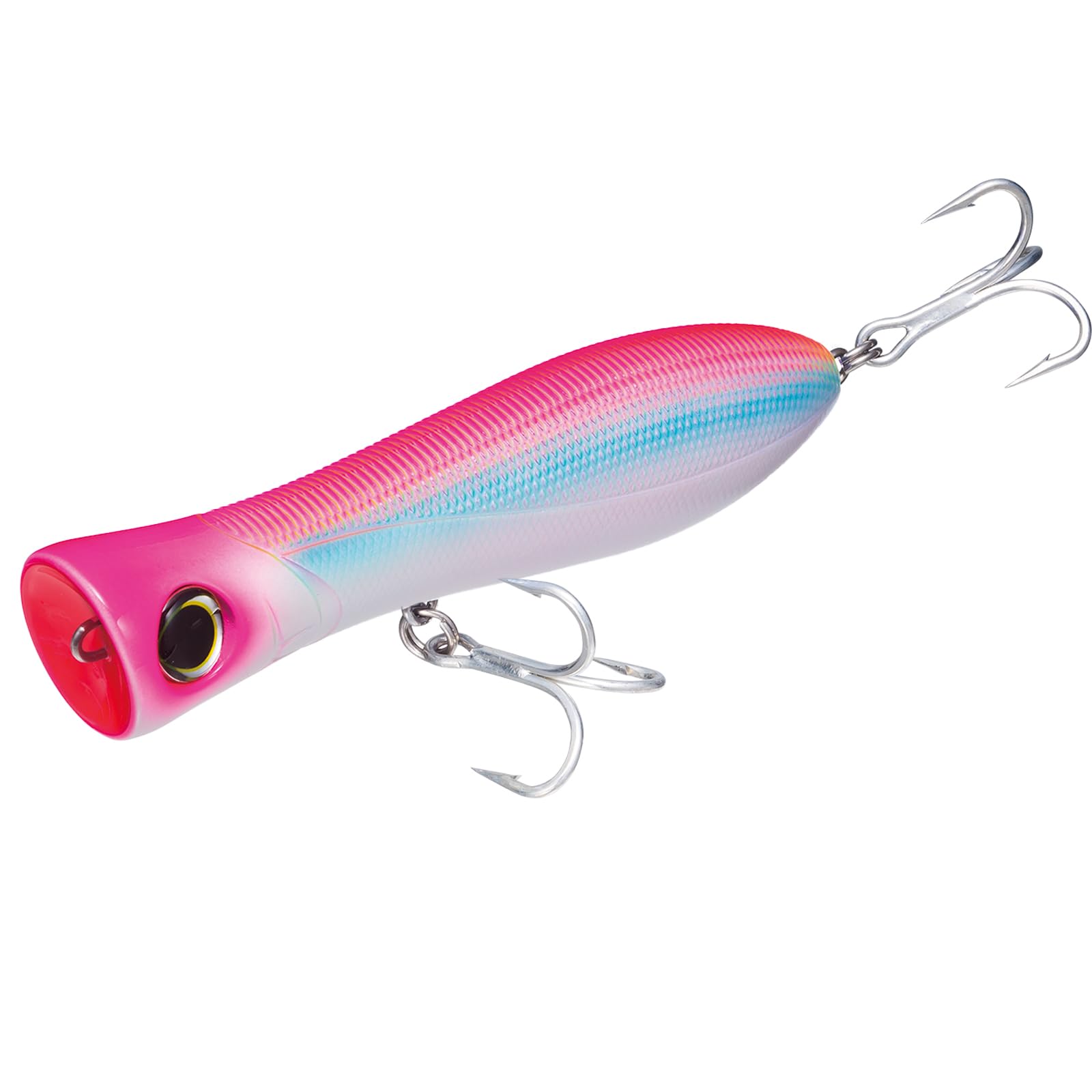 Yori♡ Yo-Zuri R1154-CPYP Bull Pop Floating Lure, Pearl Yellow Pink