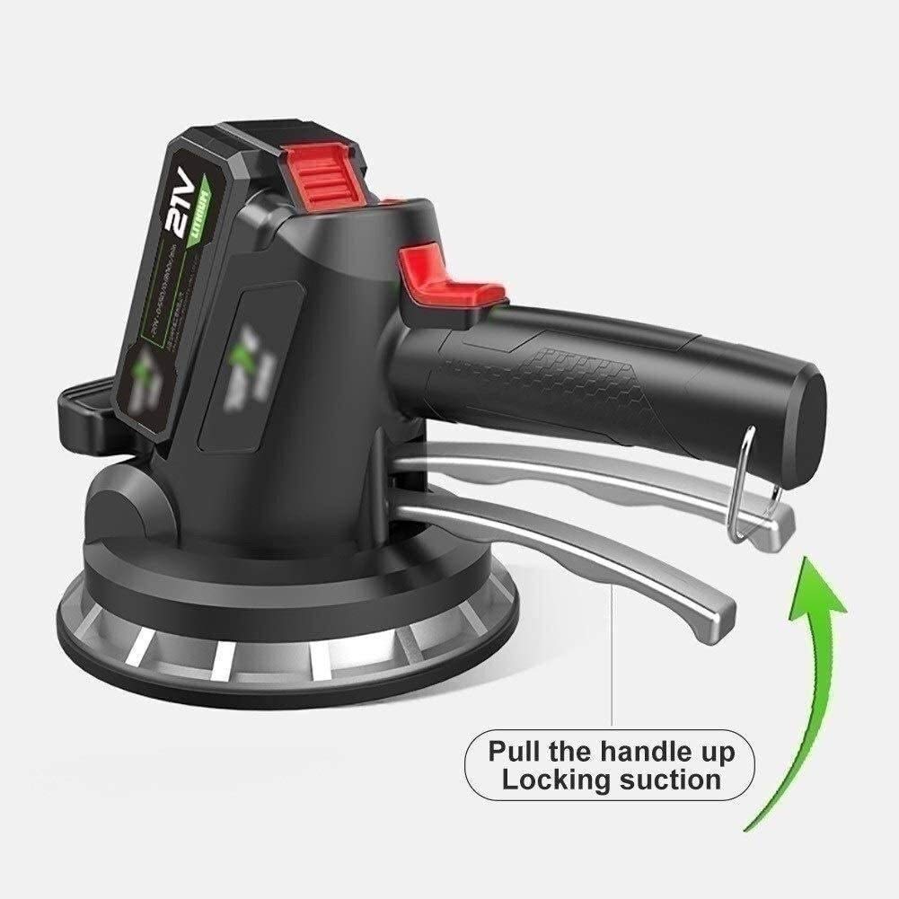 Máquina Vibratoria Inteligente 21V, Alicatador - para Alicatado, Enderezadora de Techos para Colocación de Azulejos y Aceras, Carga Máxima 320 Kg (Size : Two Lithium Batteries)