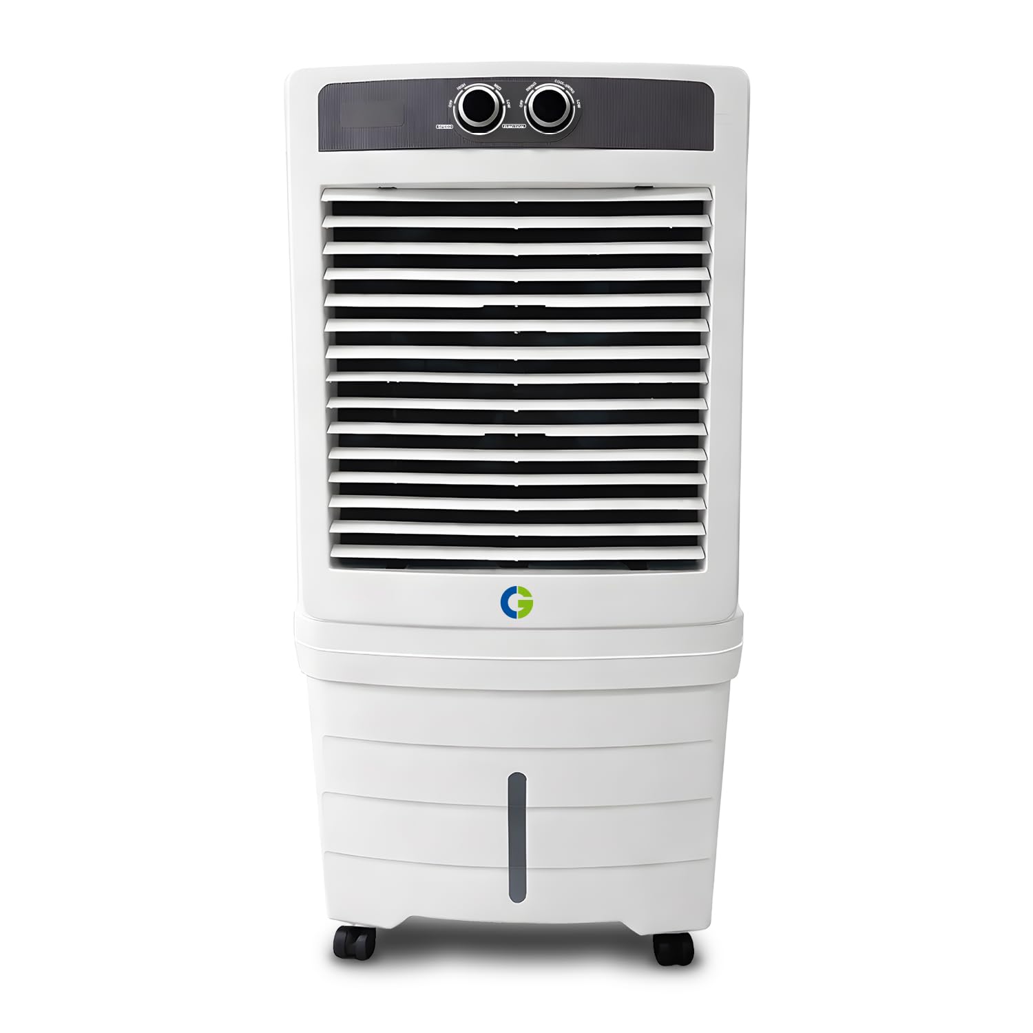 CG Norris 90L Desert Air Cooler for Home | Inverter Compatible | Ice Chamber | Castor Wheels | Water Level Indicator | Up 