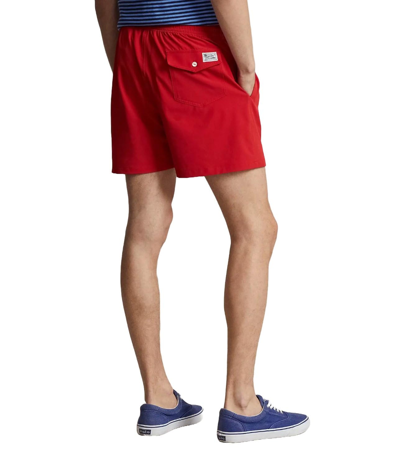RALPH LAUREN BOXER MARE ROSSO Rosso XL