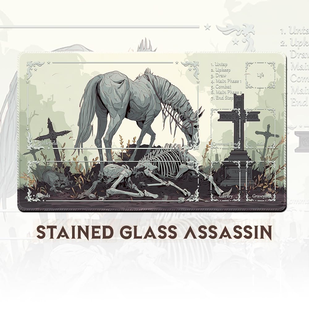 MTG Playmat,With Waterproof Storage black Bag Szie 60 x 35CM - Image 5