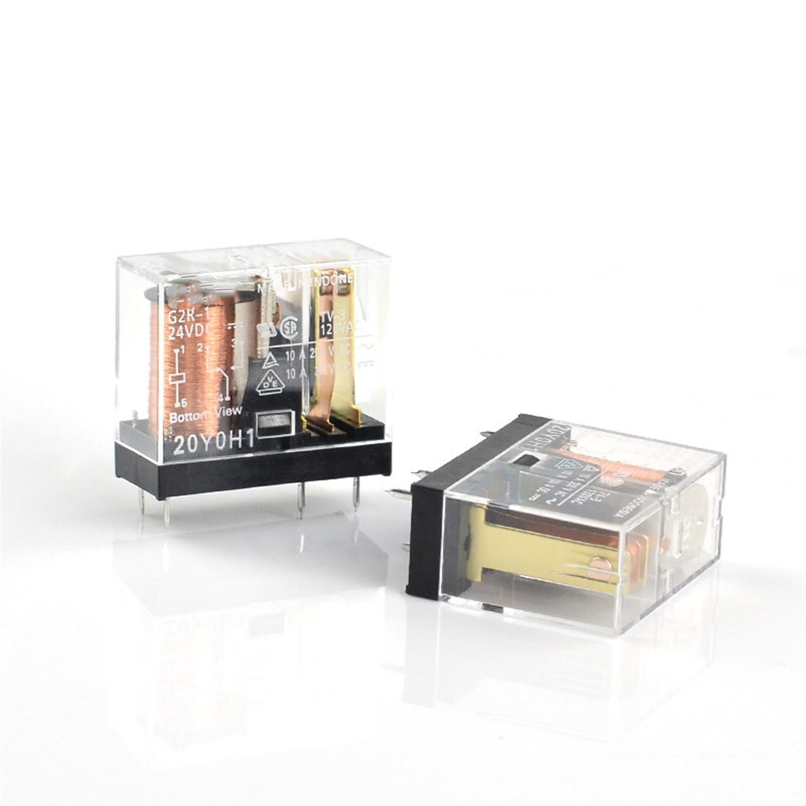 Relais G2R-1-24VDC à 5 broches 10A pour circuit imprimé - 2