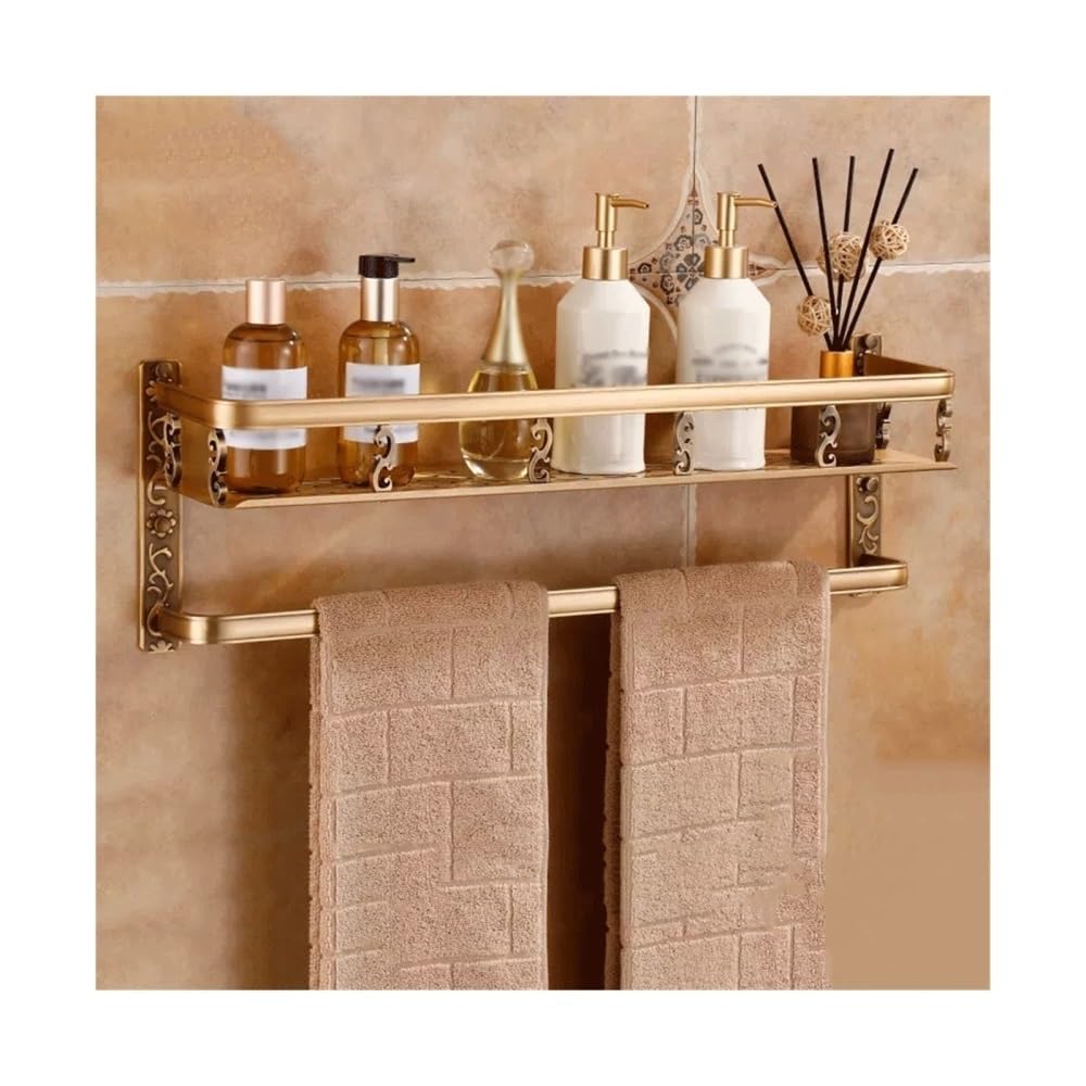 Porte-serviettes et support de rangement en métal pour cosmétiques