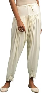 w for woman Women Regular High Rise Folksong Strechable Salwar | Patiala Pants-picture-10