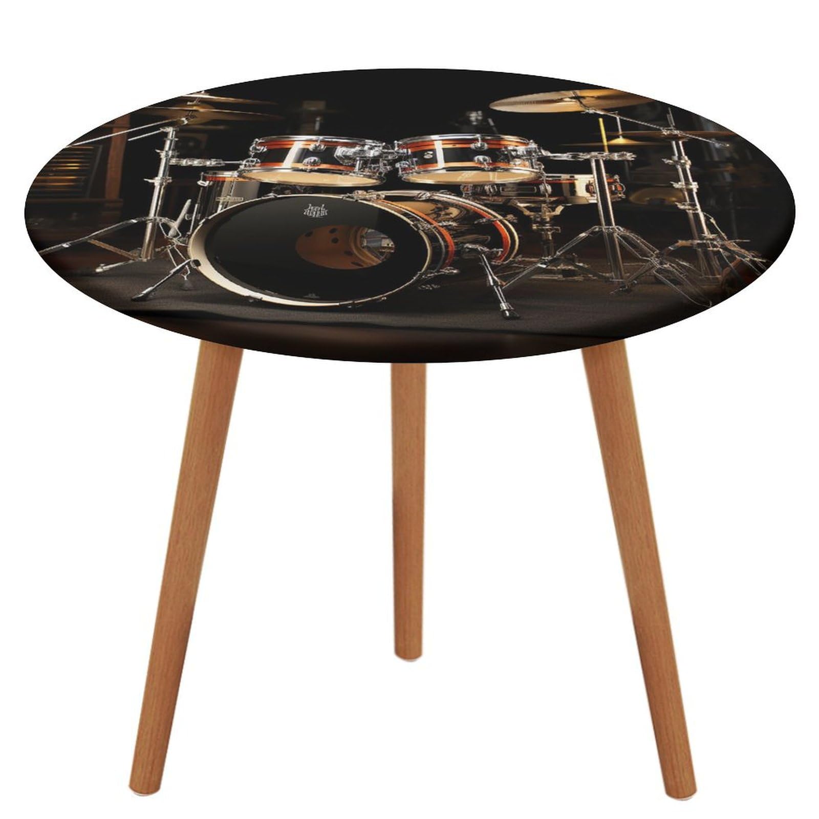 Nappe ronde de camping élastique idéale pour pique-nique en plein air