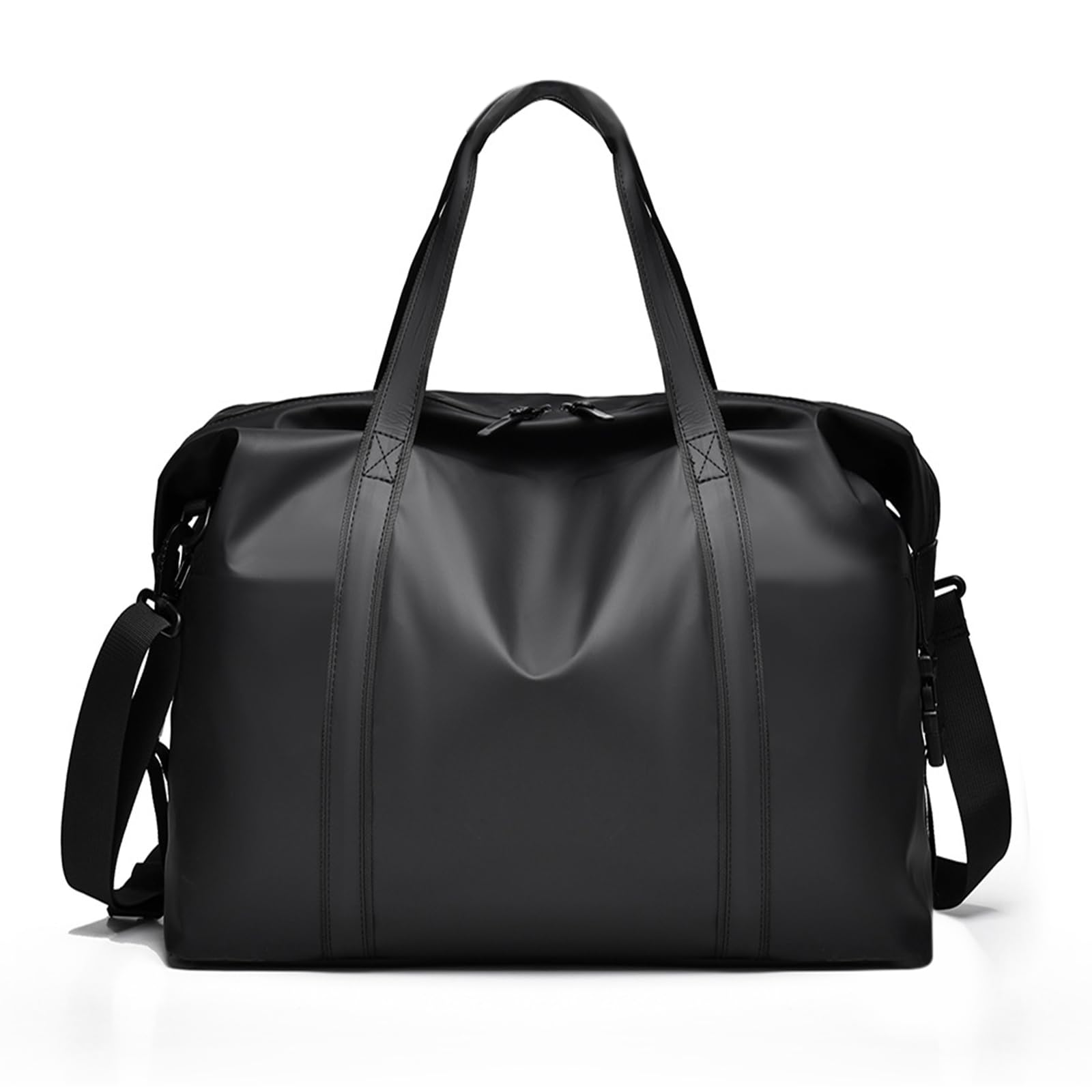 Reisetasche für Ryanair Handgepäck 40x30x20, Wasserdichtes PU Leder Reise Tasche mit Schulterriemen, Weekender für Herren und Damen