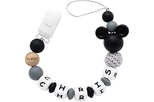 Personalized Pacifier Clip with Name