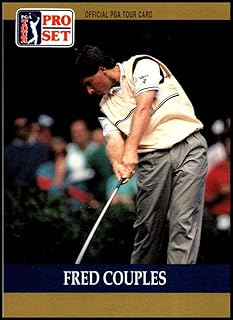 1990 Pro Set Golf #53 Fred Couples Official PGA Tour Inaugural Set Trading Card