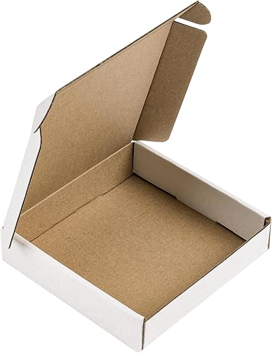 Miniatura 7 de RUSPEPA Sobres de cartón corrugado reciclables, caja de cartón perfecta para envío pequeño, 4 x 4 x 2 pulgadas, paquete de 50 unidades, papel kraft
